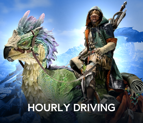 Hourly Driving Monster Hunter Wilds